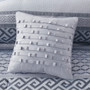 Madison Park Bennett Navy 7 Piece Jacquard Comforter Set