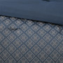 Madison Park Biloxi 6 Piece Jaquard Duvet Cover Set