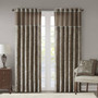 Madison Park Aubrey Jacquard Curtain Panel Pair