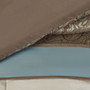 Madison Park Caroline Blue Jacquard 7 Piece Comforter Set