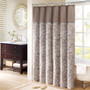 Madison Park Aubrey Jacquard Shower Curtain