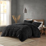 Madison Park Blair Ruched Fur Down Alternative Comforter Set
