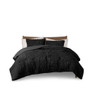 Madison Park Blair Ruched Fur Down Alternative Comforter Set