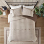 Madison Park Andes Tan 3 Piece Corduroy Duvet Cover Set
