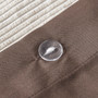 Madison Park Andes Tan 3 Piece Corduroy Duvet Cover Set