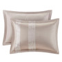 Madison Park Ava Taupe 7 Piece Chenille Jacquard Comforter Set