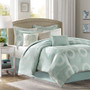 Madison Park Baxter Seafoam/Sage 7 Piece Jaquard Comforter Set