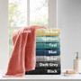 Madison Park Essentials Adrien Super Soft Cotton Quick Dry Bath Towel 6 Piece Set
