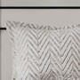 Madison Park Adelyn Ivory Back Print Brushed Fur Duvet Cover Set