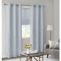 Madison Park Galen Blue Basketweave Room Darkening Curtain Panel Pair