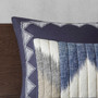 INK+IVY Alpine Navy 3 pcs Printed Cotton Quilt Set