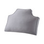 Intelligent Design Oversized Headboard Grey 100% Cotton Canvas Pillow