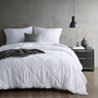 Sharper Image Cooling Touch White Oversized Down Alternative Comforter