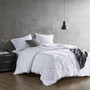 Sharper Image Cooling Touch White Oversized Down Alternative Comforter
