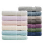Madison Park Signature Turkish Blue Cotton 6 pcs Bath Towel Set