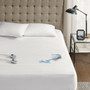 Serta Waterproof White Heated Mattress Pad