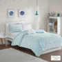Mi Zone Kids Quinny Aqua Glow In The Dark Plush Comforter Set