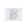 Mi Zone Glimmer Aqua Metallic Glitter Printed Reversible Comforter Set