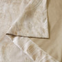 SunSmart Victorio Ivory Printed Jacquard Grommet Top Total Blackout Curtain Panel
