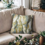 Chapel Hill Zoe Gold/Grey Multi color square pillow
