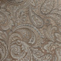 Madison Park Aubrey Blue/Brown Jacquard Window Rod Pocket Valance With Beads