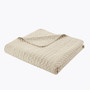 Hampton Hill Velvet Touch Linen 3 pcs Luxurious Oversized Quilt Set
