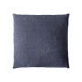 Chapel Hill Harper Navy Blue Solid Square Pillow