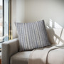 Chapel Hill Harper Navy Blue Solid Square Pillow