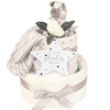 2 Tier Safari Zebra Comforter Nappy cake