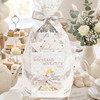 2 Tier Silver Zebra Nappy Cake