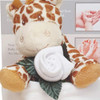 3 Tier Welcome To The World Baby Gift Nappy Cake Giraffe Safari 