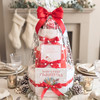 3 Tier 1st Christmas Baby Gift Snowman Nappy Cake