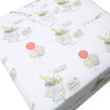 Baby Shower gift Wrapping paper Vintage Bunny & Duck  (6 Sheets & 10 gift Tags)