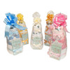 3 Tier Twin Baby Gift Nappy Cake Let The Adventure Begin Posy (Little Fox)