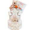 3 Tier Luxury Baby Gift Nappy Cake Winnie The Pooh