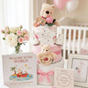 3 Tier Luxury Baby Girl Gift Nappy Cake (Winnie The Pooh)