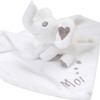 3 Tier Welcome Little One Baby Gift Nappy Cake (Moi Elephant White)