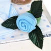 2 Tier Baby Boy Gift Organic Bunny Nappy Cake