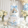 2 Tier Baby Boy Nappy Cake Winnie The Pooh
