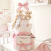 3 Tier Pink Luxury Baby Girl Nappy Cake Lion King