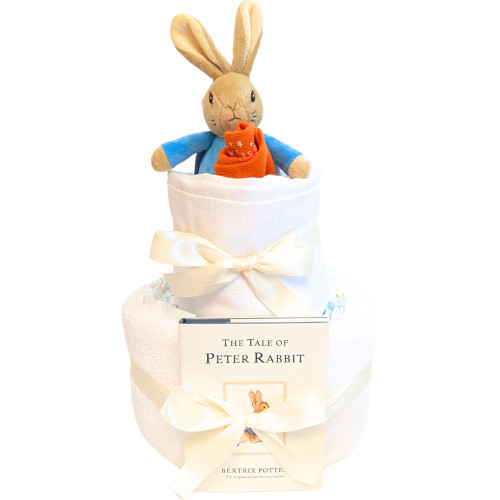 2 Tier Tales Of Peter Rabbit Nappy Cake