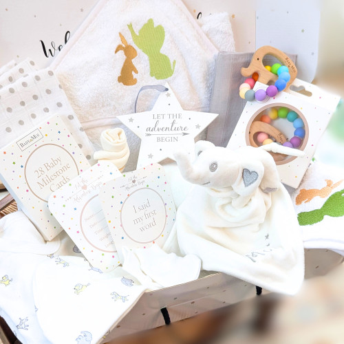 Newborn Baby Gift Safari Elephant