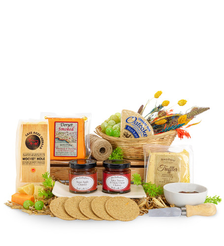 New Parents Cheese Board Delights Gift Hamper