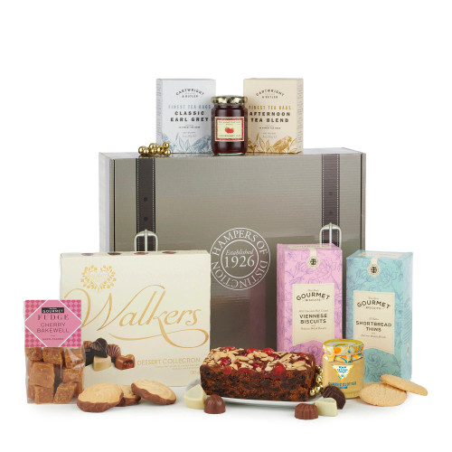 New Parents Cream Tea & Treats Hamper 