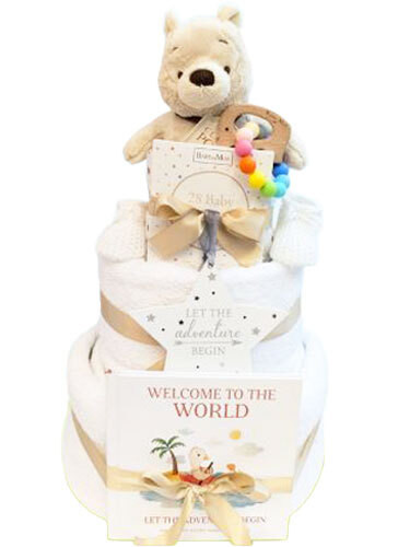 Unisex Baby Nappy Cakes