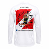 Scuba Monkey Performance Long Sleeve Shirt, UV Sun Protection, Moisture Wicking, Quick Dry Fishing Diving Shirt for Men Women
