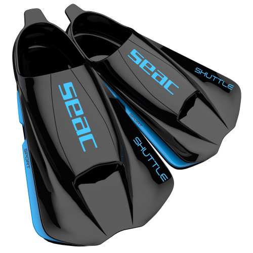 Seac  Shuttle, 100% silicone short swim fins designed for strength or cardio training