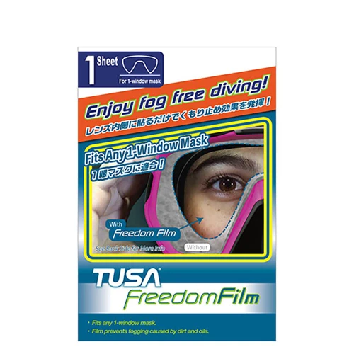 TUSA Freedom Diving Mask Film Anti-Fog