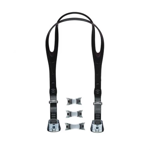 View Swimming Gear Swipe Corrective Goggle Strap Kit, Black