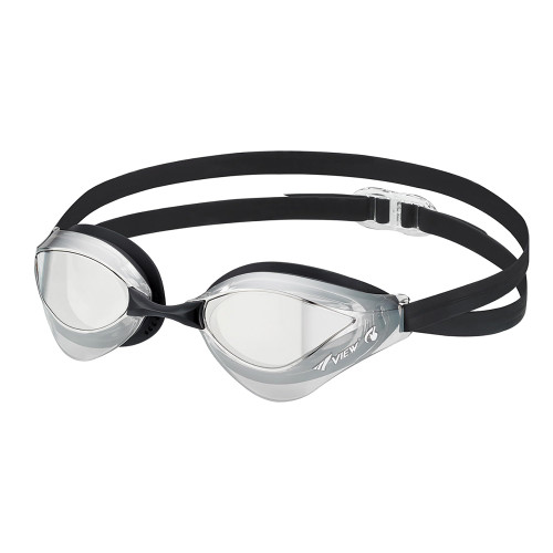 View Swimming Gear Swipe Blade Orca Mirrored Goggles